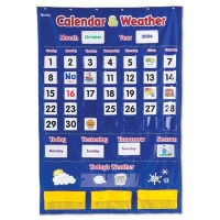 Learning Resources Calendar and Weather Pocket Chart