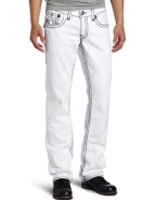 True Religion Men's Ricky Super T Straight Jean