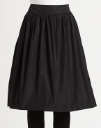 Timeless and ultra-feminine, this full-skirted taffeta style is finished with hidden pockets.Self waistbandGathered skirtSide slash pocketsConcealed side zipFully linedAbout 26 from natural waistPolyesterDry cleanImported of Italian fabricModel shown is 5'10 (177cm) wearing US size 2. 