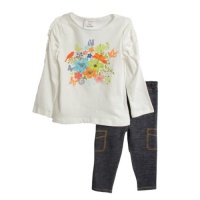 Absorba Baby Denim Set