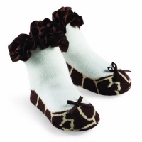 Mud Pie Princess Natalie Giraffe Sock