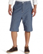 J.C. Rags Men's Light Chambray Shorts