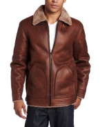 Buffalo by David Bitton Men's Faux Shearling Sherpa Lining Blazer