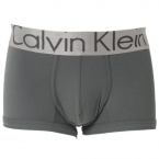 Calvin Klein Men's Steel Micro Low Rise Trunk, Mink, Medium