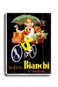 Arte House Wooden Sign, Bianchi Bicycle Umbrella