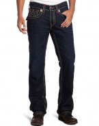 True Religion Men's Ricky Super T Straight Catrer Jean