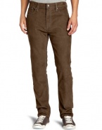 Levi's Men's 508 Regular Tapered Rinsed Corduroy Pant