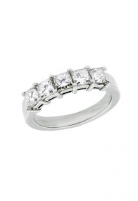 Effy Jewlery 14K White Gold Diamond Ring, 1.50 TCW Ring size 7