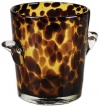 IMPULSE Tortoise Ice Bucket, Brown/Spotted, Set of 1