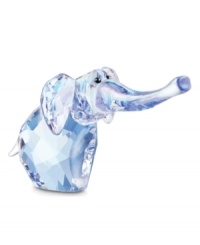 An elephant you'll never forget, Toby's trunk and personality are both larger than life in brilliantly faceted Swarovski crystal.