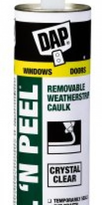 Dap 18354 Seal 'N Peel Removable Caulk, 10.1-Ounce