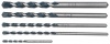 Bosch HCBG500 Blue Granite Hammer Drill Bit Carbide Tip Starter Set, 5-Piece