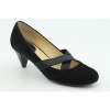 Cole Haan Air Lyric.Pump Womens Black Regular Suede Heels