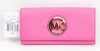 Michael Kors Fulton Flap Continental Wallet Zinnia