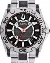 Bulova Men's 96B156 Precisionist Champlain Black carbon fiber Watch