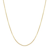 10 Karat Yellow Gold Venetian Box Chain (18 inch)