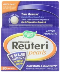 Nature's Way Primadophilus Reuteri Pearls, 60 Count