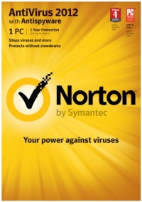 Norton Antivirus 2012 - 1 User [Old Version]