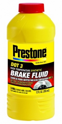 Prestone AS400 DOT 3 Synthetic Brake Fluid - 12 oz.