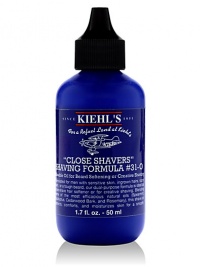 Formulated for men with sensitive skin, ingrown hairs, razor burn, or a tough beard, our dual-purpose formula is ideal as a pre-shave hair softener or for creative shaving. Blending some of the most efficacious natural oils (Spearmint, Eucalyptus, Cedarwood Bark, and Rosemary), this shave oil protects, comforts, and moisturizes skin for a smooth,comfortable shave with superb rinsabilty.