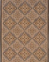 Sphinx Salerno Area Rug 2853C Grey Panel Shapes 3' 10 x 5' 5 Rectangle