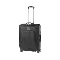 Travelpro Luggage WalkAbout LITE 4 25-Inch Expandable Spinner Upright with Suiter, Black, One Size