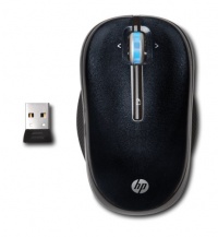 HP 2.4 GHz Wireless Optical Mobile Mouse (Gray)