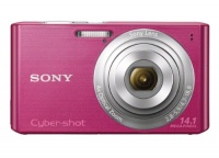 Sony Cyber-shot DSC-W610 14.1 MP Digital Camera with 4x Optical Zoom and 2.7-Inch LCD (Pink) (2012 Model)