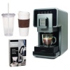 Capresso 352.04 Coffee a La Carte Cup-to-carafe Coffee and Tea Maker + Coffee Mug & Iced Beverage Cup + Coffee/ Espresso Descaler