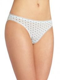 Calvin Klein Women's Naked Glamour Bikini, Dotty Dot Print, Large