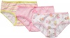 Carter's Girl's Toddler 3 Pack Girl's Underwear - Monkey Theme-6-6X