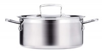 Le Creuset Tri-Ply Stainless Steel 3-Quart Covered Casserole/Stockpot