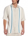 Cubavera Men's Big-Tall Panel Shirt