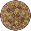 St. Croix Trading Hand - Made Wool Baktarri 8x8 foot Round Rug