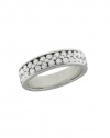 Effy Jewlery 14K White Gold Diamond Ring, 1.05 TCW Ring size 7