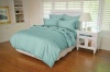 700 Egyptian Cotton Stripe Damask Sheet Set Seafoam Double