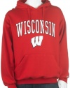 NCAA Wisconsin Badgers Hoodie With Arch and Mascot