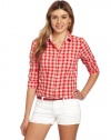 U.S. Polo Assn. Juniors Woven Plaid Shirt