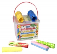 ALEX® Toys - Young Artist Studio 20 Sidewalk Chalks with Holder 218