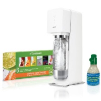 SodaStream Source Home Soda Maker Starter Kit, White