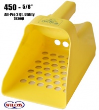 PRO HAND HELD PLASTIC SAND SCOOP # 536