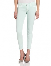 Hudson Women's Krista Skinny Crop, Moroccan Mint, 27