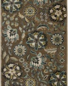 Surya BSL-7165 Basilica Contemporary Area Rug, 4-Feet by 5-Feet 7-Inch, Teal