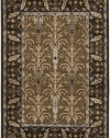 Surya BSL-7161 Basilica Contemporary Area Rug, 2-Feet 2-Inch by 3-Feet, Raw Umber