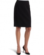 Calvin Klein Women's Lux Stretch Pencil Skirt,Black,14