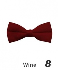 Boy's Solid Banded Bow Ties