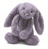 Jellycat Medium Plum Bashful Bunny 12