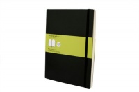 Moleskine Classic Notebook, Extra Large, Plain, Black, Soft Cover (7.5 x 10) (Classic Notebooks)