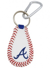 MLB Atlanta Braves Baseball Keychain