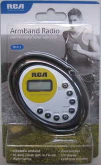 RCA Armband AM/FM Radio